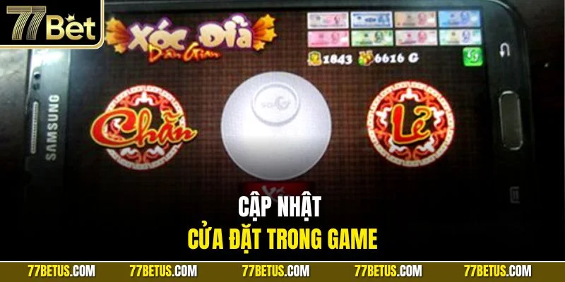 Cập nhật cửa đặt trong game
