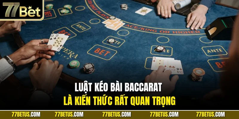 Luật kéo bài Baccarat là kiến thức rất quan trọng