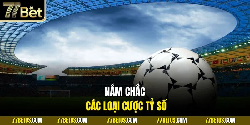 Nắm chắc các loại cược tỷ số